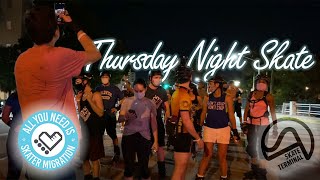 Thursday Night Skate at Skater Migration 2021  Annual Miami Skate Event [upl. by Irena]