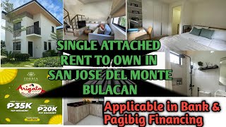 PINAKA AFFORDABLE SINGLE ATTACHED UNIT IN SAN JOSE DEL MONTE BULACAN [upl. by Vel]