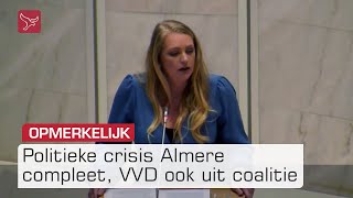 Na de ChristenUnie verlaat ook de Almeerse VVD de coalitie  Omroep Flevoland [upl. by Martella553]