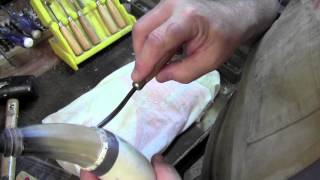 Customizing a powder horn phase 1 [upl. by Annaek]