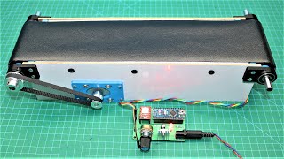 How to Make 2Way Conveyor Belt System Using Stepper Motor amp Arduino [upl. by Nightingale]