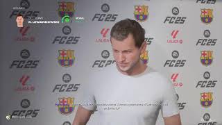 Ea sport 25 entrenador Hans Dieter Flick Con El Barcelona ps4 [upl. by Meesaw]