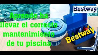 Piscinas Bestway mantenimiento del agua ⬇️Nuestras recomendaciones⬇️ [upl. by Graner734]