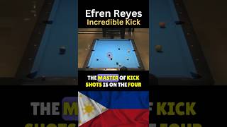 Efren BATA Reyes IMPOSSIBLE Kick Shot [upl. by Groves]