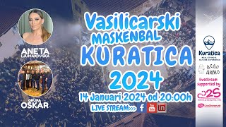 Live Василичарски Курајчки Карневал 14012024  Kuratica Vasilica 2024 by livestreammk  2S [upl. by Innattirb693]