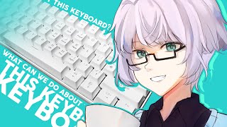 Koodo Gecko X  slight mod  What can we do about this keyboard Freetalk IDEN OK [upl. by Anel]