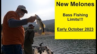 New Melones Bass Fishing  October 2023 [upl. by Ammeg]