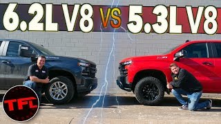 Do You Really Need The BIG V8 2020 Chevy Silverado 53 vs 62 060 MPH Shootout [upl. by Liuka414]