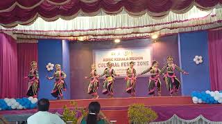 Group dance 😍Shaneeshwaran 🙏A grade st francis school kannur [upl. by Patricio]