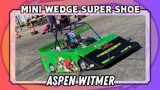 102624  GoPro  Aspen Witmer  Junior Mini Wedge B amp AFeature  Kalamazoo Speedway [upl. by Shull]