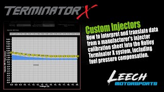 Setting Custom Injector Data in your Holley Terminator X Tune [upl. by Victorie]