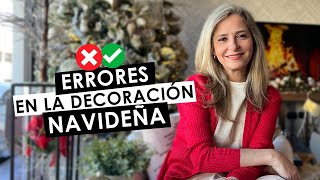 ✨🔥ERRORES EN LA DECORACIÓN NAVIDENA🔥✨ [upl. by Haya]