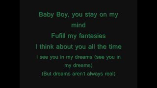 Beyonce ft Sean Paul Baby boy Lyrics on screen [upl. by Carolynne]