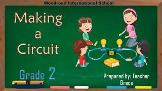 Woodrose International School Circuit and its components Grade 2 Science [upl. by Arihsa]