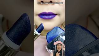 LIPSTIK 2 WARNA DI HAPUS JADI WARNA PINK lipstick makeup reaction [upl. by Nylrebmik]