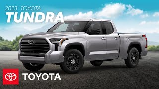 2023 Toyota Tundra Overview  Toyota [upl. by Nedah]