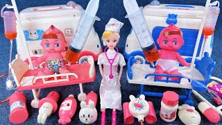 10 Minutes Satisfying with Unboxing Cute Doctor Playset，Ambulance Toys Collection ASMR  Review Toys [upl. by Poree]