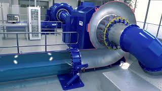 ANDRITZ Hydro turbine animation  Francis [upl. by Winchester941]