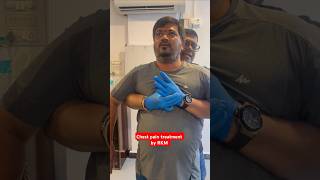 Chest pain treatment by RKM chiropractor drrajneeshkant rkm [upl. by Norted241]