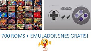 Como descargar ROMS de super nintendo SNES gratis 2024 [upl. by Ardaid636]