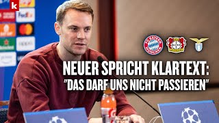 Neuer selbstkritisch quotDie Leichtigkeit haben wir vielleicht auch verlorenquot  FC Bayern München [upl. by Ashmead]