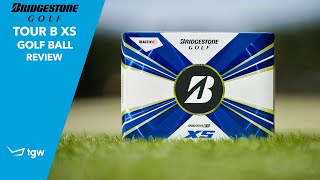 Bridgestone 2022 Tour B XS Golf Ball Review by TGW [upl. by Ardel986]