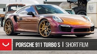 Porsche 911 Turbo S  quotShort Filmquot  AutoFlex  Vossen Forged VPS301 [upl. by Nimra568]