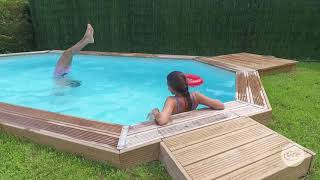 PISCINAS ELEVADASENTERRADAS  GRE  WWWIOTPOOLCOM [upl. by Dorene]