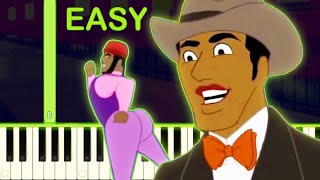 Ballin Sped Up Meme Song  EASY Piano Tutorial [upl. by Sommers]