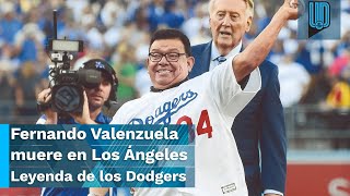 😭⚾️ Fallece Fernando Valenzuela a los 63 años en Los Ángeles 😭⚾️ ¿Quién era Toro Valenzuela [upl. by Matilda]