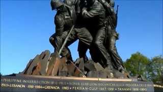 Marine Corps War Memorial Iwo Jima [upl. by Minta]