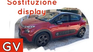 Sostituzione display citroen c3 [upl. by Ybrad]