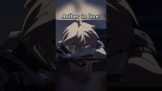 Aether gameplay vs Lore Accurate Aether  Genshin impact [upl. by Allsopp729]