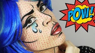 Pop Art Makeup Tutorial [upl. by Lebyram]