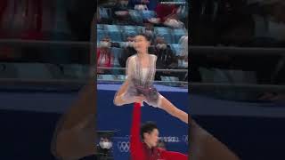 Figure skating PENG Cheng  JIN Yang Łyżwiarstwo figurowe OlympicsPEKIN2022 shorts [upl. by Nemlaz747]