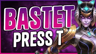 MY BASTET SOLO IS UNCONTESTED AS THE BEST  SMITE Ranked Conquest [upl. by Jorry]