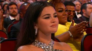 Selena Gomez Tears Up During Heartfelt Emmys Shoutout [upl. by Anigue]