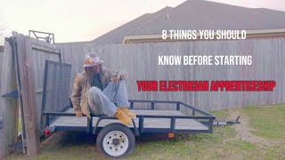 8 Things You Should Know before starting your Electrician Apprenticeship  Day in the life Vlog [upl. by Ettegroeg]