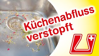 Abfluss in der Küche verstopft Unser Abflussreiniger Granulat öffnet jeden Siphon [upl. by Acinoev518]