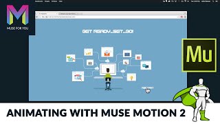 Animating with Muse Motion 2  GreenSock GSAP and Adobe Muse CC  Muse For You [upl. by Africa]