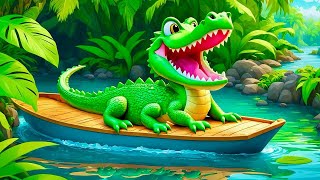 Row Row Row Your Boat  Classic Nursery Rhyme  Kids Songs amp Educational Videos [upl. by Lellih]