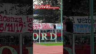 Curva Nord Massimo Cioffi Samb in trasferta a Chieti 202425 [upl. by Fanestil]