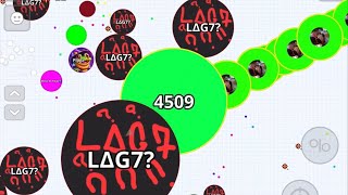 INSANE DESTRUCTION 🥵 AGARIO MOBILE [upl. by Anirhtak]