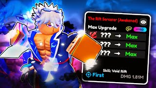 New MAX EVOLVED Rift Sorcerer In Anime Defenders [upl. by Enelrihs]