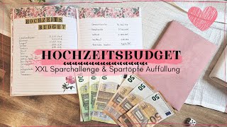 Hochzeitsbudget 💍 XXL Sparen mit restlichem Budget 💜 Das artet komplett aus [upl. by Gaskill]