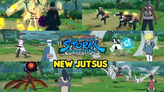 All New JutsusNinjutsusNaruto x Boruto Ultimate Ninja Storm Connections ENG DUB [upl. by Yetty]