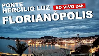 Câmera ao vivo Florianópolis  Ponte Hercílio Luz [upl. by Franchot]