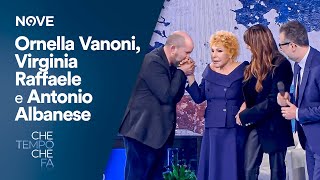 Che tempo che fa  Ornella Vanoni Antonio Albanese e Virginia Raffaele [upl. by Yetsirhc]