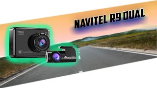 Navitel R9 Dualrecenzja i test wideorejestratora z kamera cofania [upl. by Acillegna]