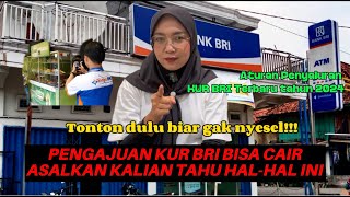 Wajib nonton jika ingin pengajuan KUR Cair ATURAN RESMI Terbaru Dari Kantor Pusat BRI [upl. by Amhsirak682]